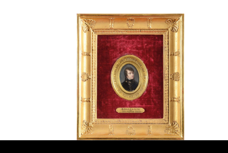 Jean-Baptiste ISABEY       :      Portrait de Napoléon Bonaparte, Président de la République Cisalpine