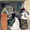 Alfred André GENIOLE  &quot;Les femmes de Paris - Leçon de piano&quot;