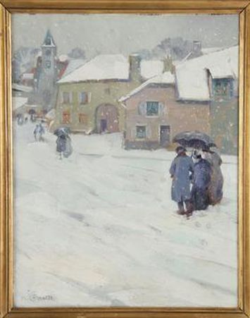 O_CORRETTE - Le_départ_pour_l'office_sous_la_neige.jpg