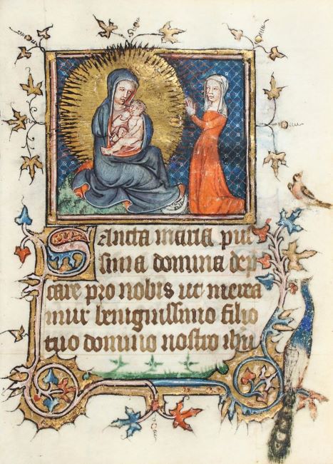 ECOLE LORRAINE du XIVème siècle - Livre d'heures de Metz.jpg