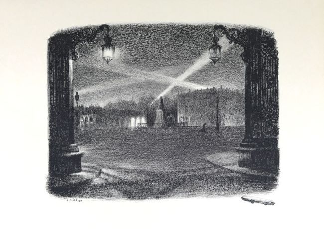 O_POIRE - Place_Stanislas_à_Nancy_avec_projecteurs_anti-zeppelins.jpg