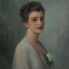 Alfred-Georges HOEN       :  Portrait d'une Lady