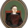 François-Florentin GRISOT d'ALLANCÉ   -   Portrait de jeune fille