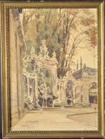 Henri BOUVRIE       :  Place Stanislas à Nancy