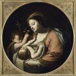 Charles DAUPHIN  "La Sainte Famille au chardonneret"