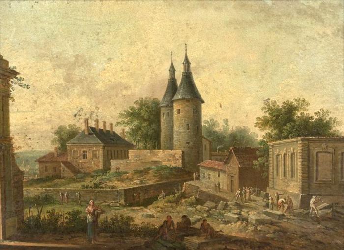 Jean-Baptiste CLAUDOT       : Nancy, Porte de la Craffe