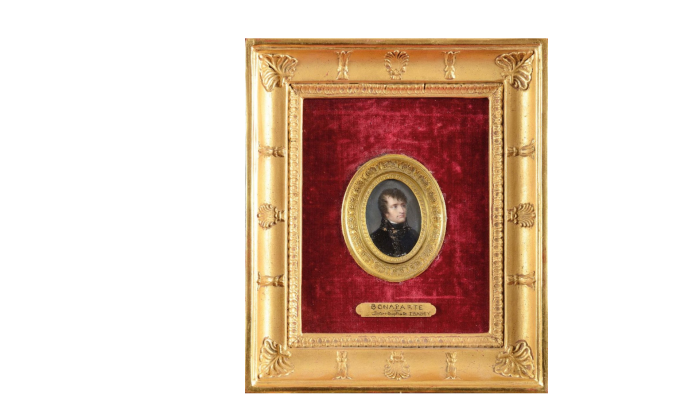 Jean-Baptiste ISABEY       :      Portrait de Napoléon Bonaparte, Président de la République Cisalpine