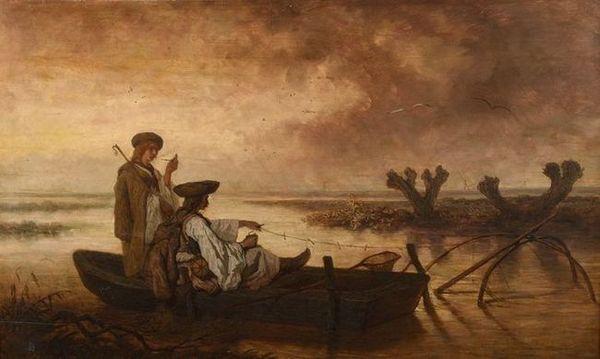 Théodore VALERIO         :     Les pêcheurs de la Theiss