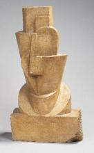René DÜRRBACH "Visage cubiste"