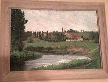 Charles CIRE       :  Paysage lorrain