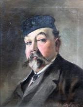 Théodore BALKÉ       :  Portrait d'homme