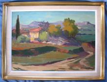 Pierre LEMARCHAND        :  Paysage de Provence